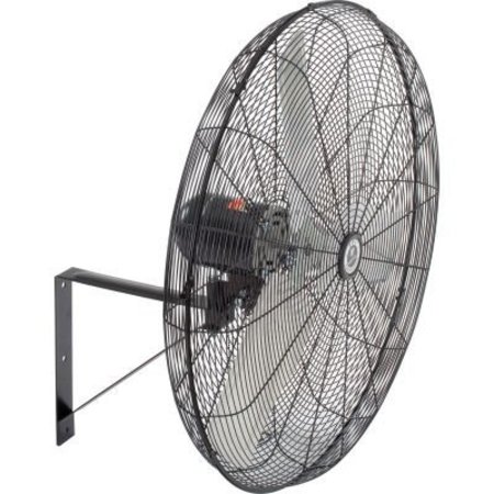 TPI INDUSTRIAL TPI 30" Wall Mount Fan, 3 Speed, 4200 CFM, 120V, 1/4 HP, Single Phase CACU30W